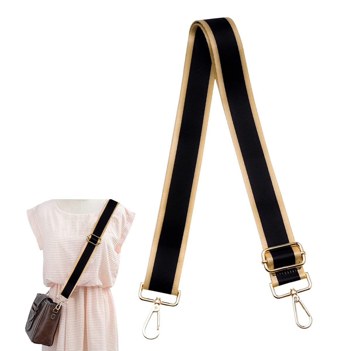 PALAY Shoulder Strap for Bag Snowflake Print Shoulder Strap Polyester Crossbody Bag Strap Replacement Adjustable Shoulder Strap for Handbag, Travel Bag, Crossbody Bag PALAY Shoulder Strap for Bag Snowflake Print Shoulder Strap Polyester Crossbody Bag Strap Replacement Adjustable Shoulder Strap for Handbag, Travel Bag, Crossbody Bag